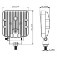 15W LED travail lumière crue étroite imperméable à l’eau haute qualité garantie 2 ans